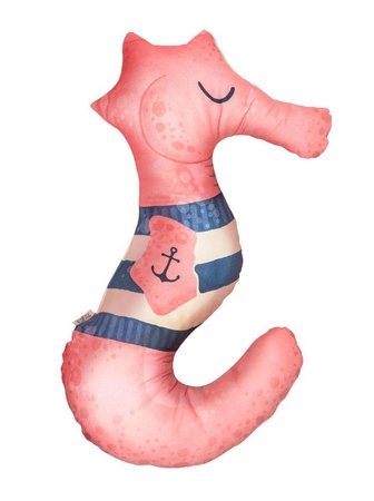 Baby Bites Poduszka do karmienia Sea Horse 100 x 55 cm Pink