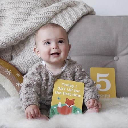 Petit Collage Karty do Zdjęć 12 Miesięcy i 12 Wydarzeń