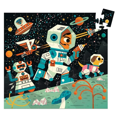 Puzzle tekturowe STACJA KOSMICZNA 54-elem. DJ07291