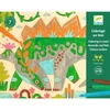 Kolorowanki na drewnie ŚWIAT DINOZAURÓW DJ08739
