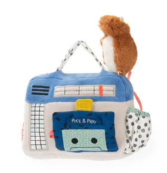 Maskotka radio z pozytywką i chomikiem 684016