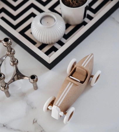 ooh noo Samochodzik Grand Prix kremowy