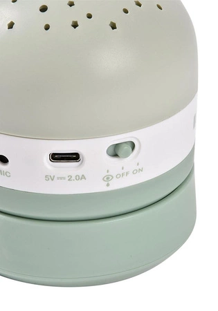 Beaba Projektor gwiazd z pozytywką i czujnikiem płaczu Pixie Sage green