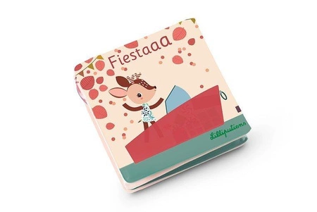 LILLIPUTIENS Magiczna rozkładana książeczka-harmonijka do kąpieli Fiesta Las 12 m+