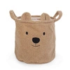 Childhome Pluszowy pojemnik na zabawki 30 x 30 x 30 cm Teddy Bear