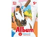 Album do kolorowania piaskiem Konie 5l+ SABBIARELLI