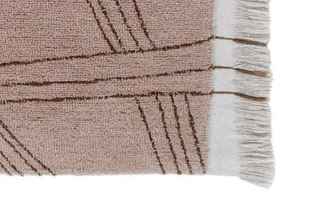 Dywan Wełniany Shuka Dusty Pink 200x300 cm Lorena Canals