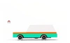 Candylab Samochód Drewniany Teal Wagon