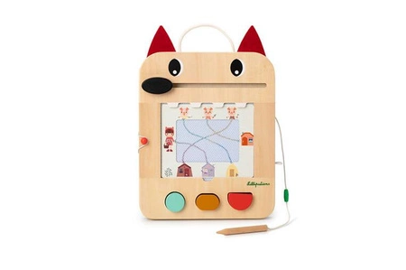 LILLIPUTIENS Drewniana tablica – znikopis Wilk Louis 2 lata+