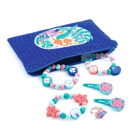 Zestaw biżuterii w saszetce SYRENKA DJ06688