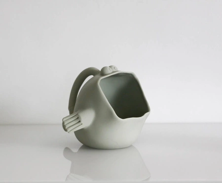 Silikonowy Czerpak Rozdymka Scrunch - Szałwiowy