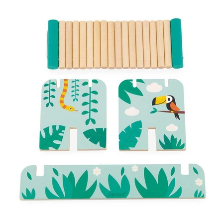 Drewniana gra balansowa Tropik 2+, Janod