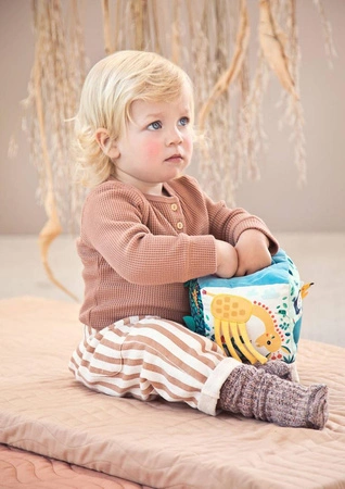 LILLIPUTIENS Kostka dźwiękowa wielofunkcyjna Dżungla 9 m+