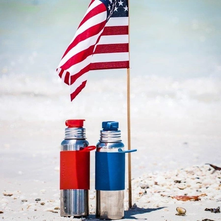 Termobutelka dla dorosłych 650 ml, czerwona, Pura