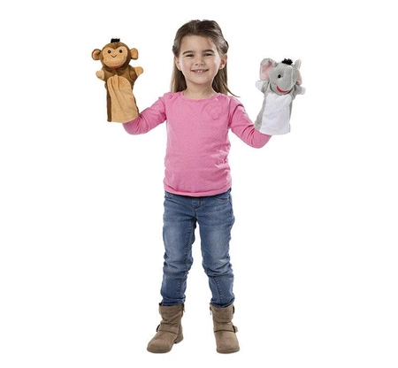 Pacynki na rękę Przyjaciele z safari Melissa and Doug 19118