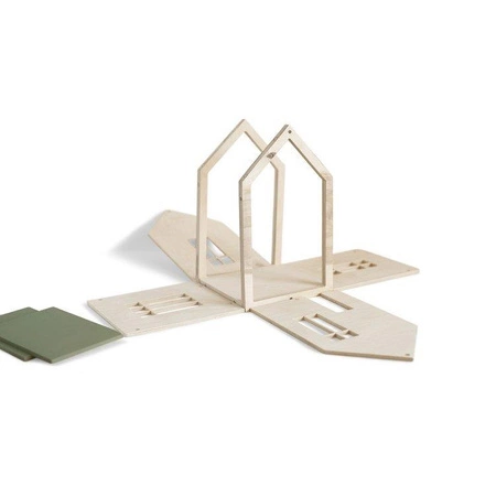 Domek dla lalek z magnesami, rozm L, khaki, Babai