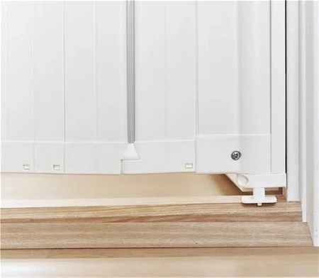 BabyDan Bramka ochronna ALMA, składana automatycznie, white