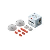 MODU - Half Ball Kit - piankowe półkule rozwijające motorykę dużą, czerwone