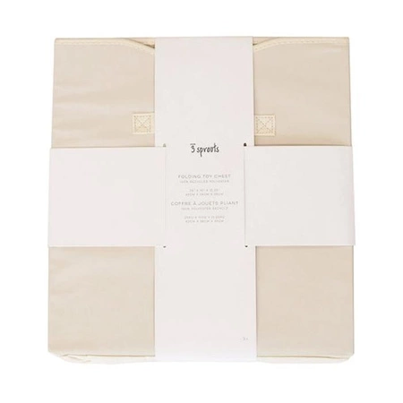 3 Sprouts Pudełko Zamykane Recycled Solid Cream