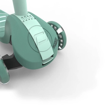 SCOOTANDRIDE Highwaykick 3S Hulajnoga z systemem sterowania 2w1 i kółkami LED składana 3+ Forest