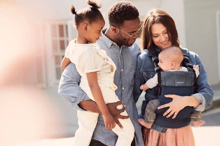 BABYBJORN - nosidełko Harmony 3D Mesh, Granatowy