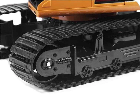 WOOPIE Koparka Zdalnie Sterowana Gąsienica Spychacz Pilot Światło Dźwięk + Akc.