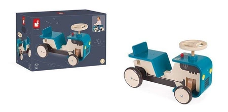 Drewniany jeździk Traktor 12 m+, Janod