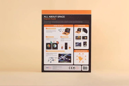 mierEdu Układanka magnetyczna - Kosmos ME099