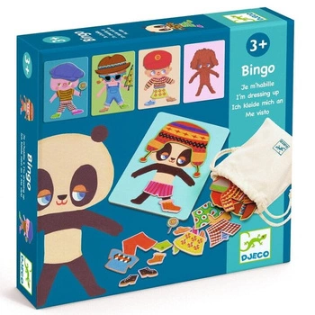 Gry edukacyjne: BINGO- UBIERAM SIĘ Djeco