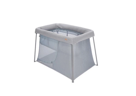 Beaba Łóżeczko turystyczne dwupoziomowe z funkcją kojca 3w1 Eazy sleep Heather grey / Pebble