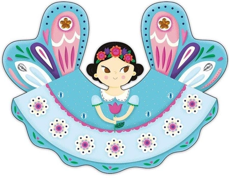 Zestaw kreatywny Girlandy z wróżkami 6+, Janod