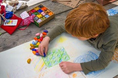 Kredki Crayon Rocks w bawełnianym woreczku - 8 kolorów