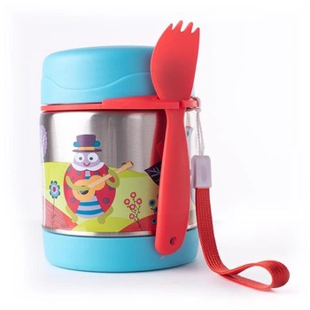 Oops Termos ze Sztućcami 300ml Small World