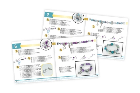 Zrób to sam - BRANSOLETKI CHARMS BE101