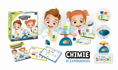 Mini lab DOŚWIADCZENIA CHEMICZNE 9002