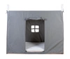 Childhome Poszycie do łóżka Tipi 70 x 140 cm Grey