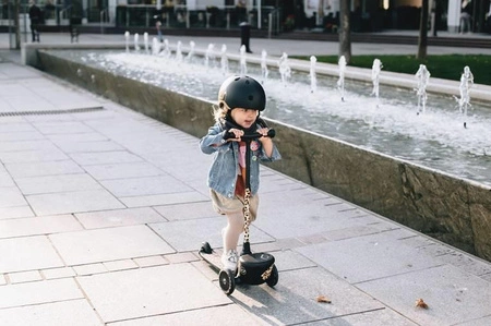 SCOOTANDRIDE Highwaykick 2 Lifestyle Hulajnoga trójkołowa balansowa z zamykanym schowkiem 2+ Leopard