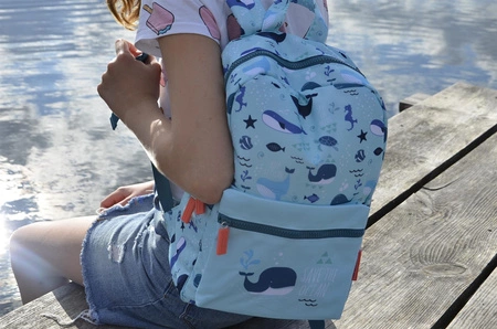 Plecak Save The Ocean - Wieloryb