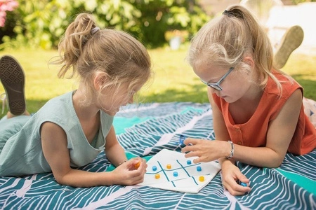 BS Toys, Podróżna gra 3w1 - warcaby, szachy, kółko i krzyżyk