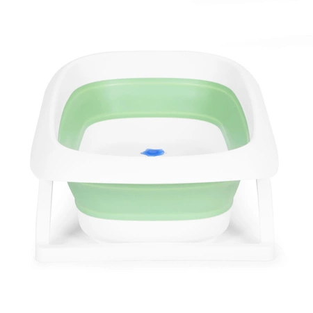 Wanienka dla dzieci wanna zielona składana z odpływem 81 cm - Krówka ECOTOYS
