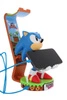 stojak Sonic the hedgehog edycja Deluxe plus podstawka na słuchawki (20 cm)