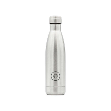 Cool Bottles Zakrętka 260-350-500 ml Metallic Silver