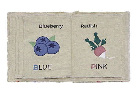 Książka sensoryczna Colors, Lorena Canals