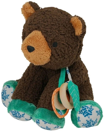 Zabawka dla najmłodszych wielofunkcyjny miś z gryzakiem Manhattan Toy 162870 przytulanka