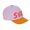 Czapka z daszkiem dziecięca Little Gang Sun gold/lilac 2-6 lat