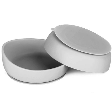 Miseczka-Talerzyk Doidy Bowl z przyssawką - szary