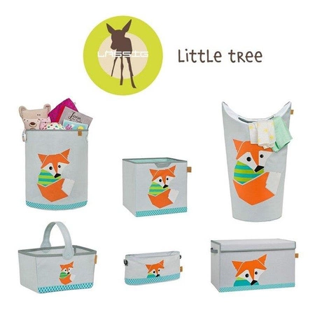 Lassig Skrzynia zamykana na zabawki Little Tree Lis