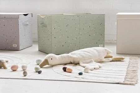 3 Sprouts Pudełko Zamykane Recycled Terrazzo Green