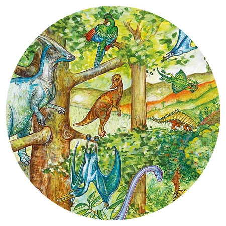 Puzzle Dinozaury z książeczką 100 el. DJ07424