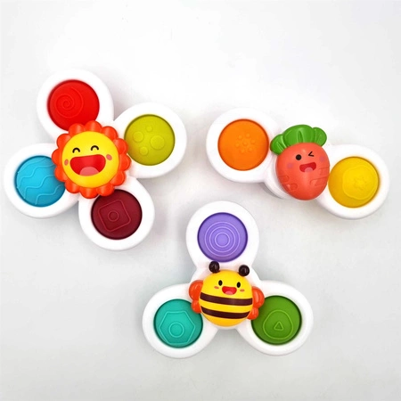 WOOPIE Spiner Zabawka Sensoryczna Edukacyjna 3w1